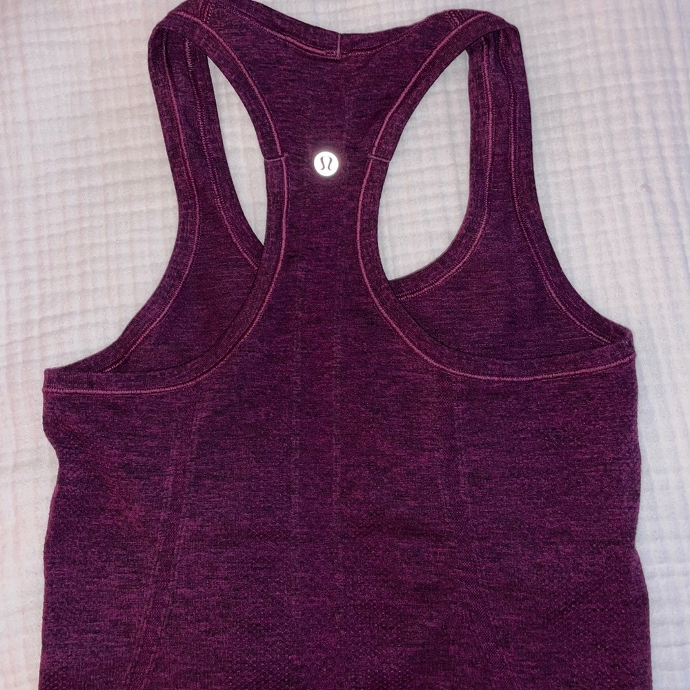 Lululemon Purple maroon Racerback Tank Top